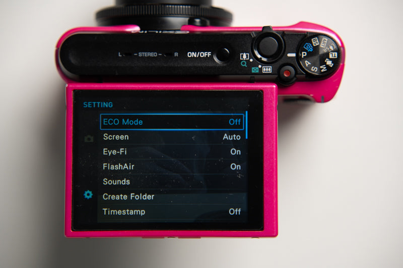 Casio Exilim ZR1200 Flip Screen Digital Camera - Bubblegum Pink