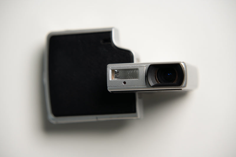 Contax U4R Flip Digital Camera (Ultra Rare) - Piano Black Leather