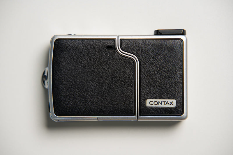 Contax U4R Flip Digital Camera (Ultra Rare) - Piano Black Leather