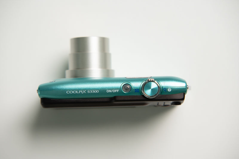 Nikon Coolpix S3300 Digital Camera - Metallic Teal