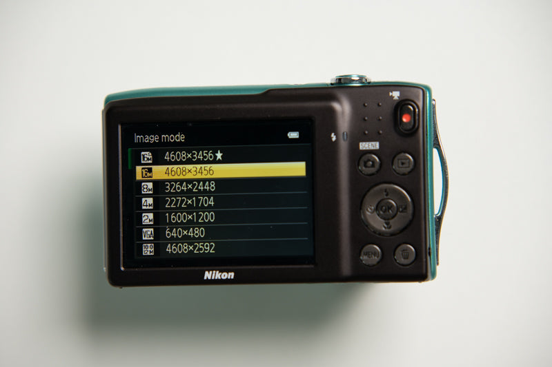 Nikon Coolpix S3300 Digital Camera - Metallic Teal