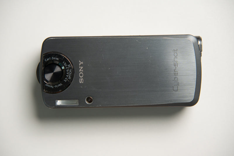 Sony Cybershot DSC-M1 Flip Body Digital Camera (Ultra Rare) - Gun Metal Gray