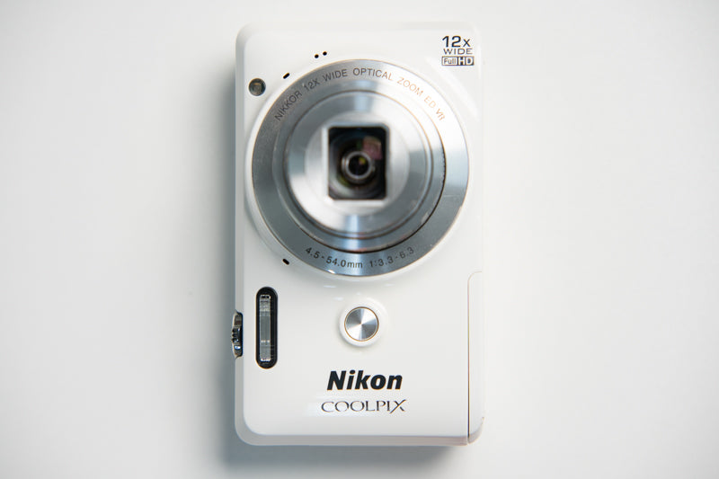 Nikon Coolpix S6900 Flip Screen Digital Camera - Gloss White