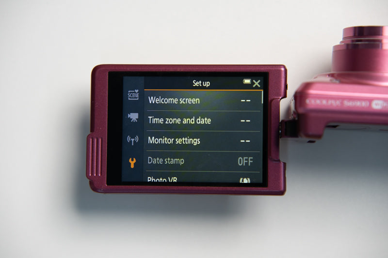 Nikon Coolpix S6900 Flip Screen Digital Camera - Metallic Pink