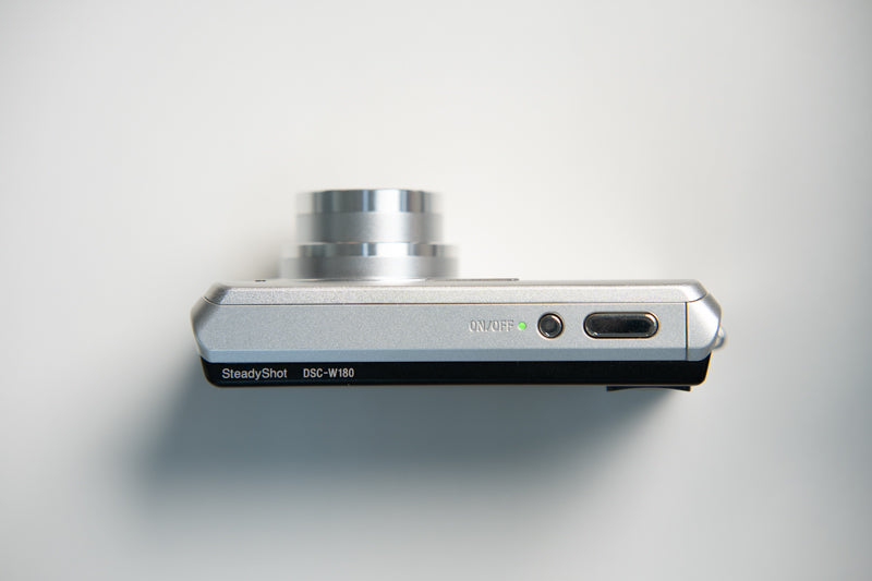 Sony Cybershot DSC-W180 Digital Camera - Silver
