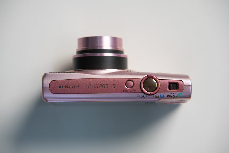 Canon IXUS 265 HS Digital Camera (Ultra Rare) - Metallic Pink