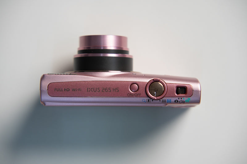 Canon IXUS 265 HS Digital Camera (Ultra Rare) - Metallic Pink