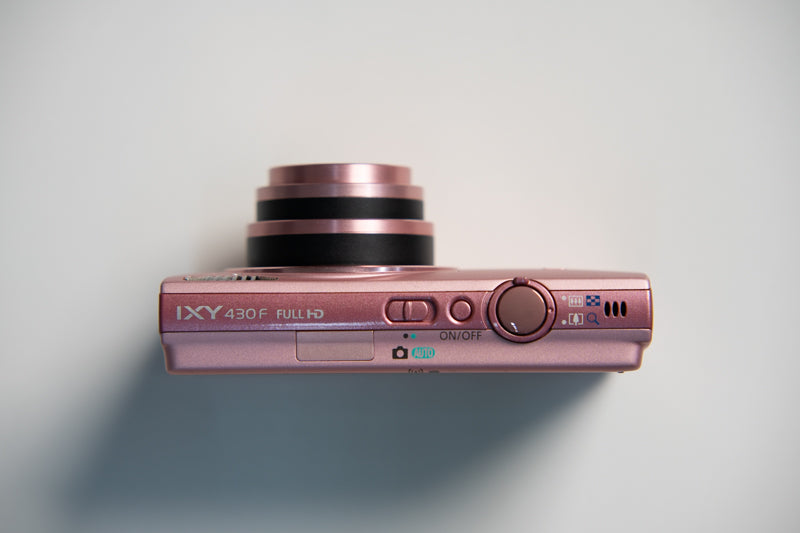 Canon IXY 430F Digital Camera (Ultra Rare) - Metallic Pink