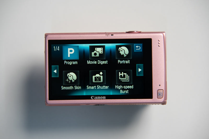 Canon IXY 430F Digital Camera (Ultra Rare) - Metallic Pink