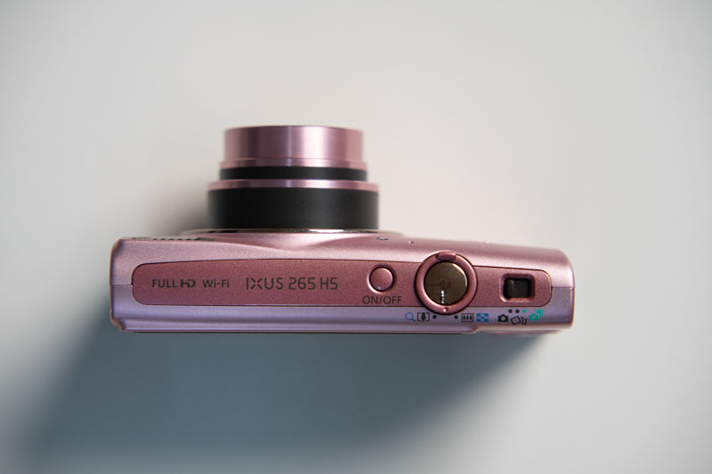 Canon IXUS 265 HS Digital Camera (Ultra Rare) - Metallic Pink
