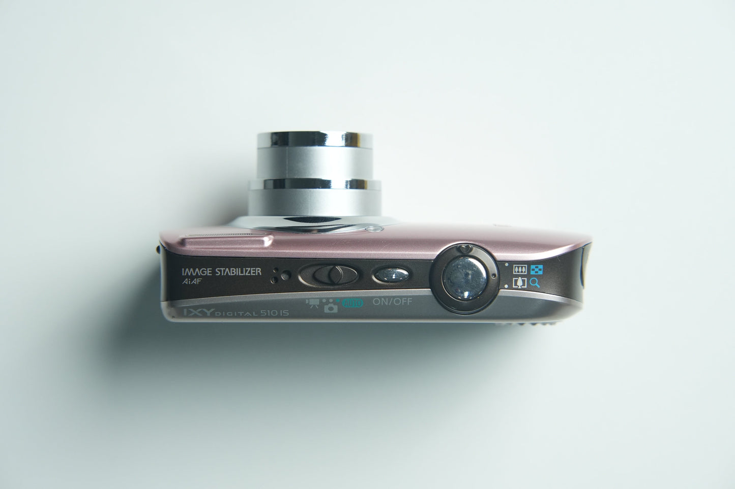 Canon Ixy 510 IS Digital Camera - Metallic Pink