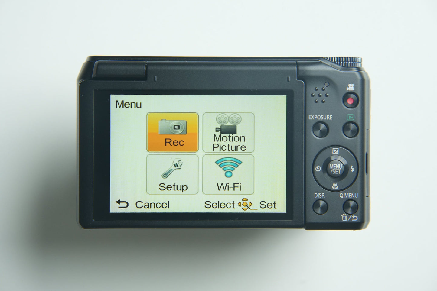 LUMIX TZ55 Flip Screen Digital Camera - Black