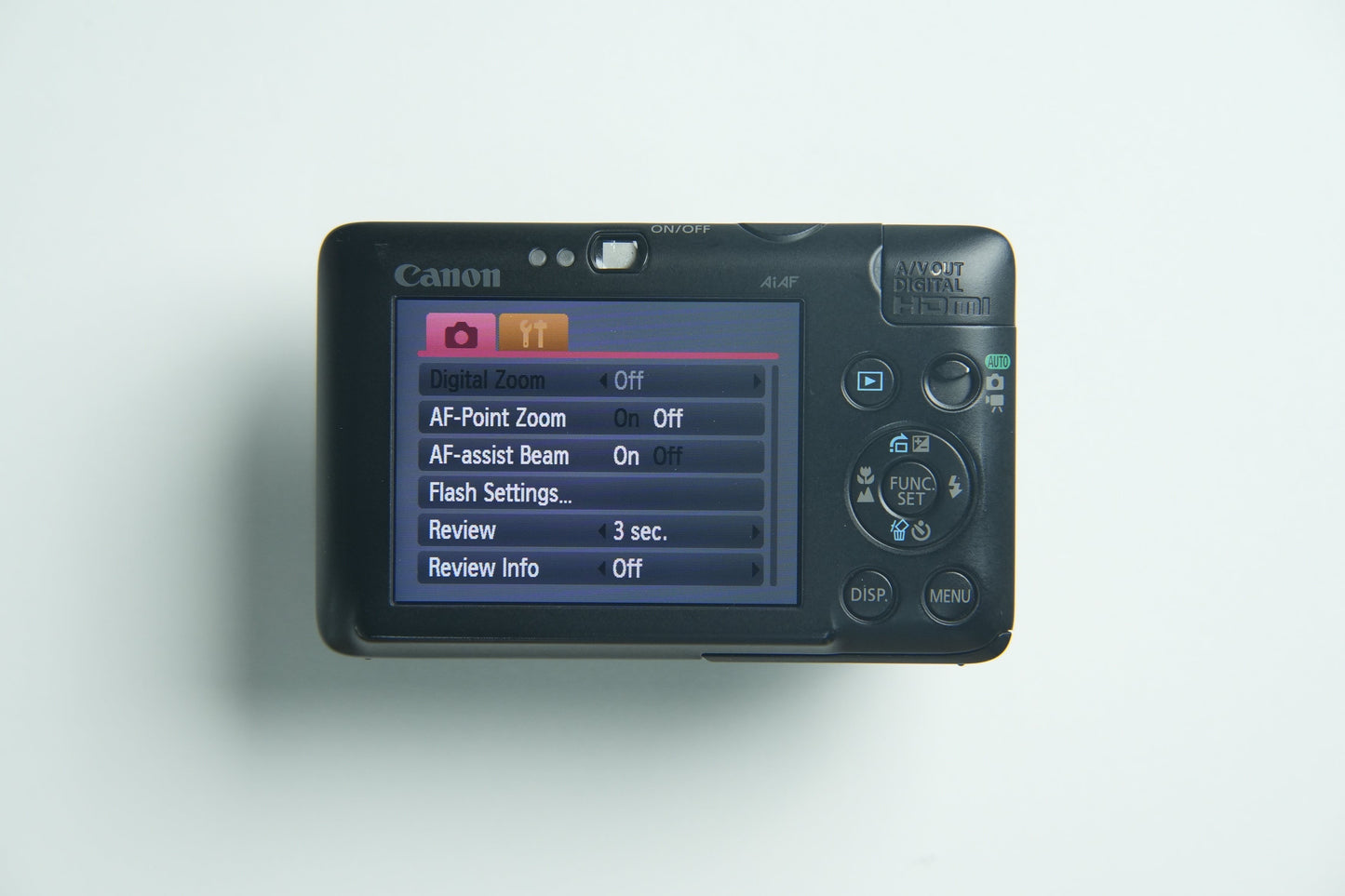 Canon IXUS 100 IS Digital Camera - Black