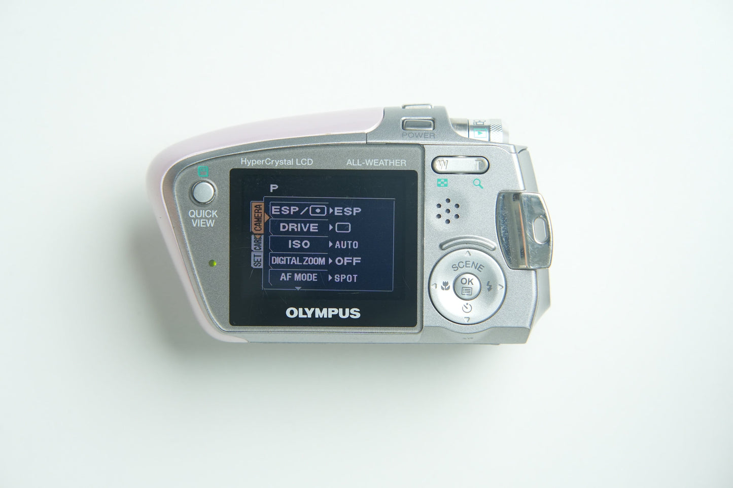 Olympus U-mini Digital Camera - Blush Pink