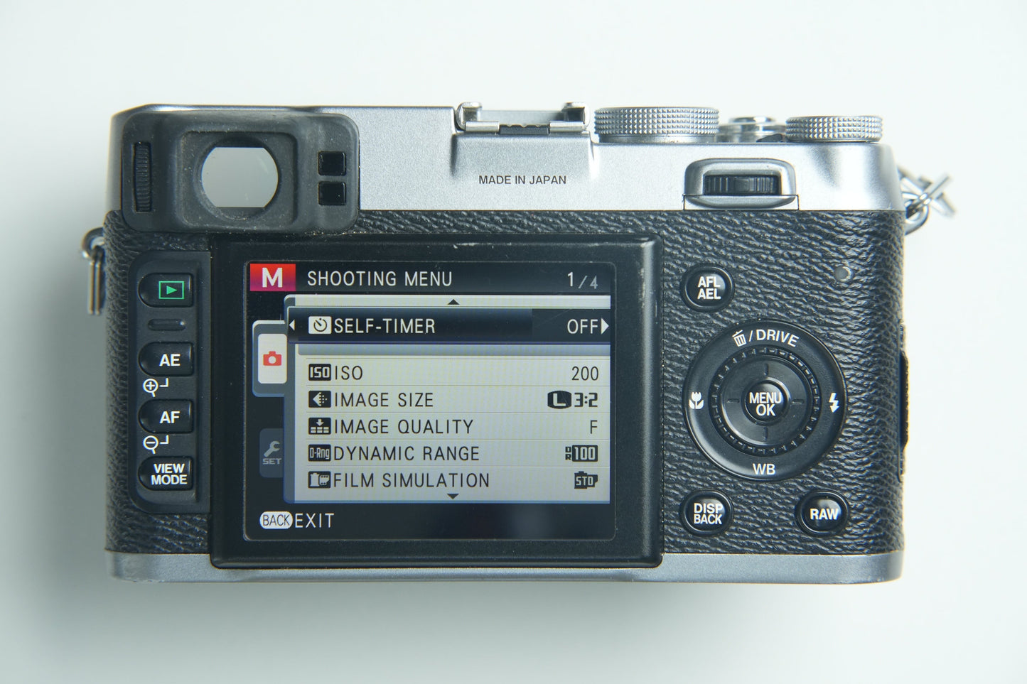 Fujifilm Finepix X100 Digital Camera - Silver