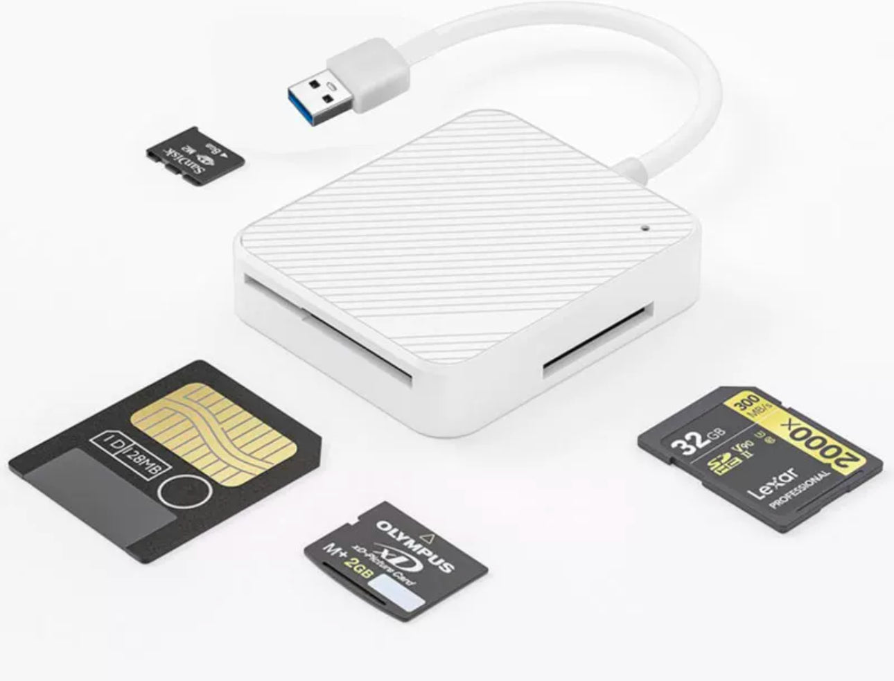 Smart Media memory card reader - USB-C