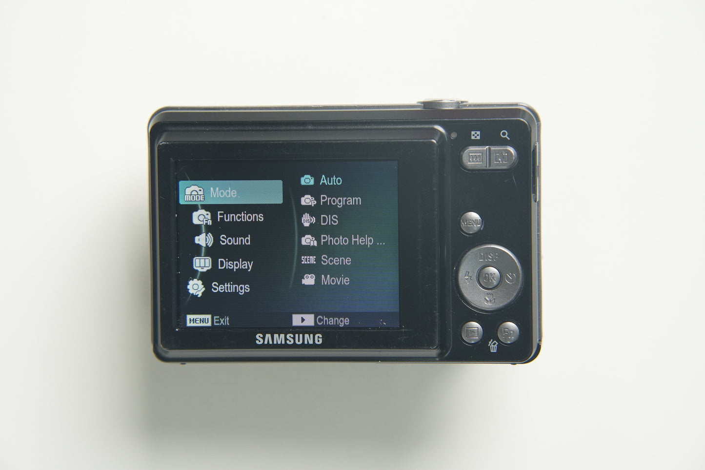 Samsung ES55 Digital Camera - Metallic Black