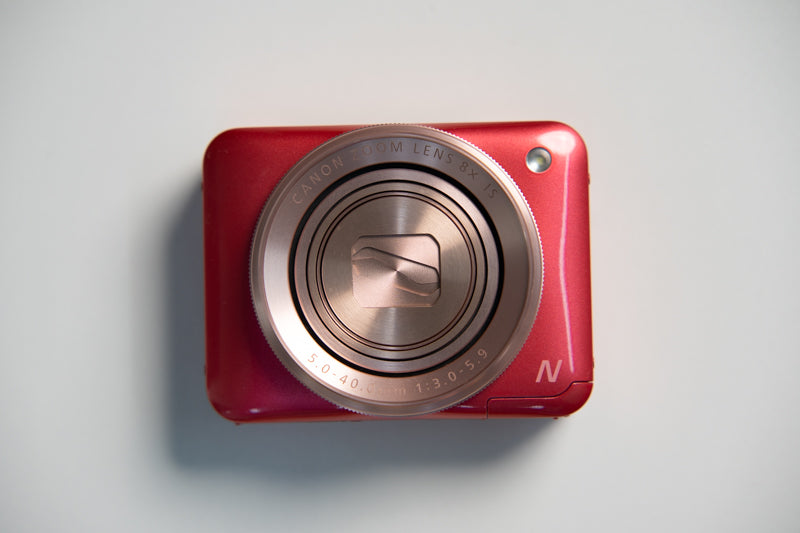 Canon Powershot N2 Flip Screen Digital Camera (Ultra Rare) - Deep Metallic Pink
