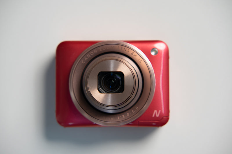 Canon Powershot N2 Flip Screen Digital Camera (Ultra Rare) - Deep Metallic Pink