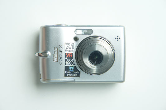 Nikon Coolpix L12 Digital Camera - Matte Silver