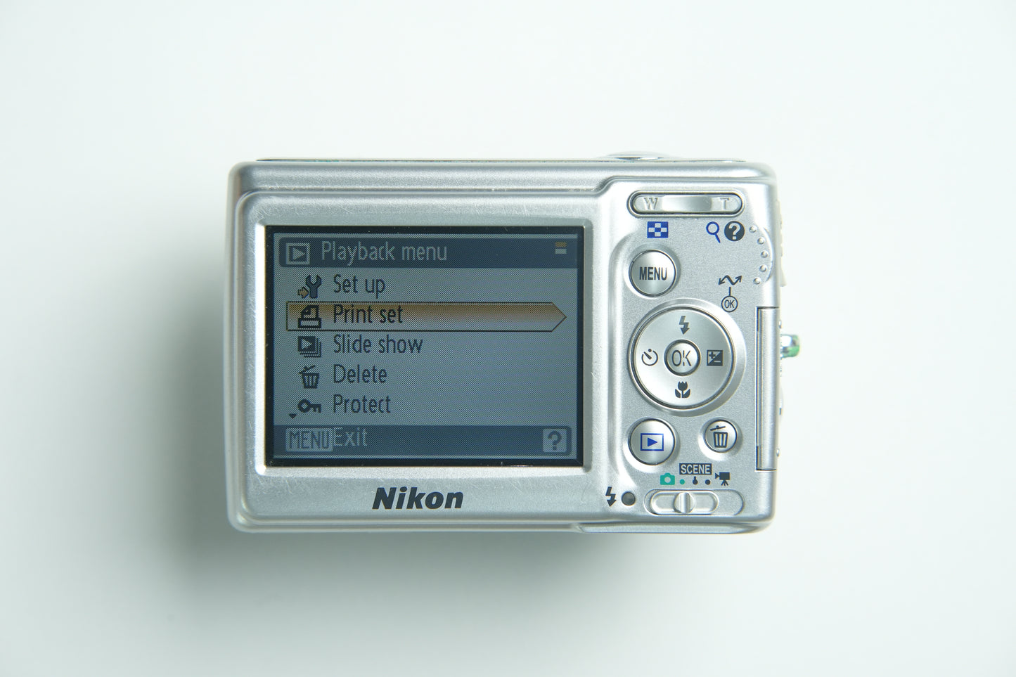 Nikon Coolpix L12 Digital Camera - Matte Silver