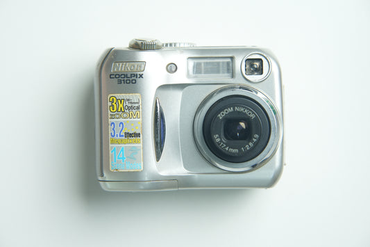 Nikon Coolpix 3100 Digital Camera - Metallic Silver