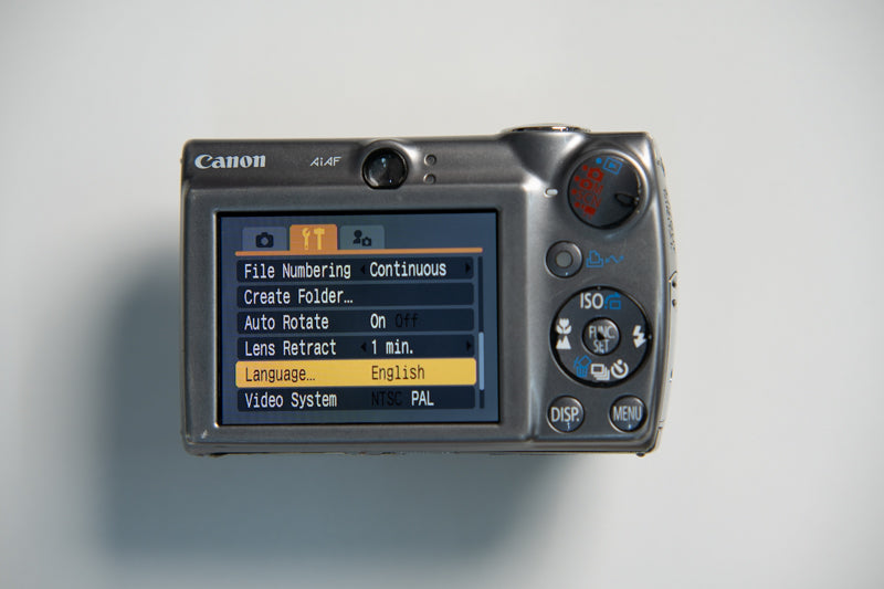 Canon IXY Digital 900 IS Digital Camera - Metallic Grey