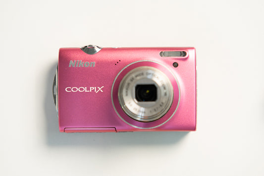 Nikon Coolpix S5100 Digital Camera - Metallic Pink