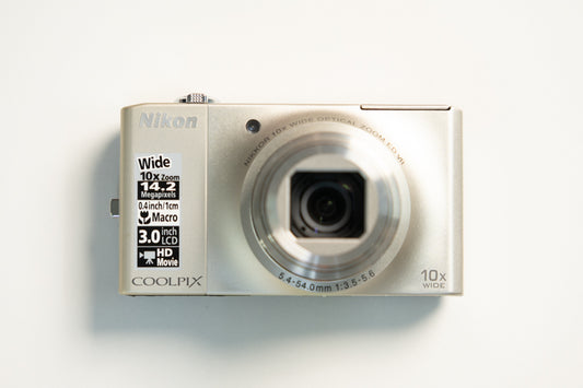 Nikon Coolpix S8000 Digital Camera - Champagne