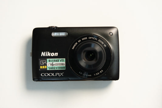 Nikon Coolpix S4300 Digital Camera - Matte Black