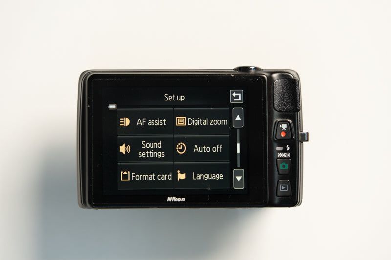 Nikon Coolpix S4300 Digital Camera - Matte Black