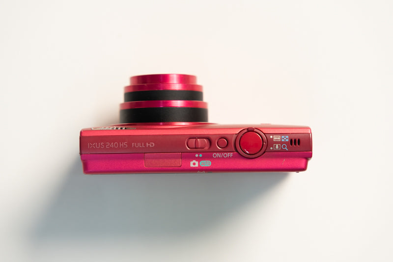 Canon IXUS 240 HS Digital Camera - Hot Pink