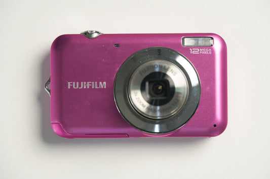 Fujifilm Finepix JV110 Digital Camera - Metallic Pink