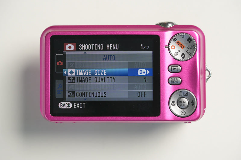 Fujifilm Finepix JV110 Digital Camera - Metallic Pink