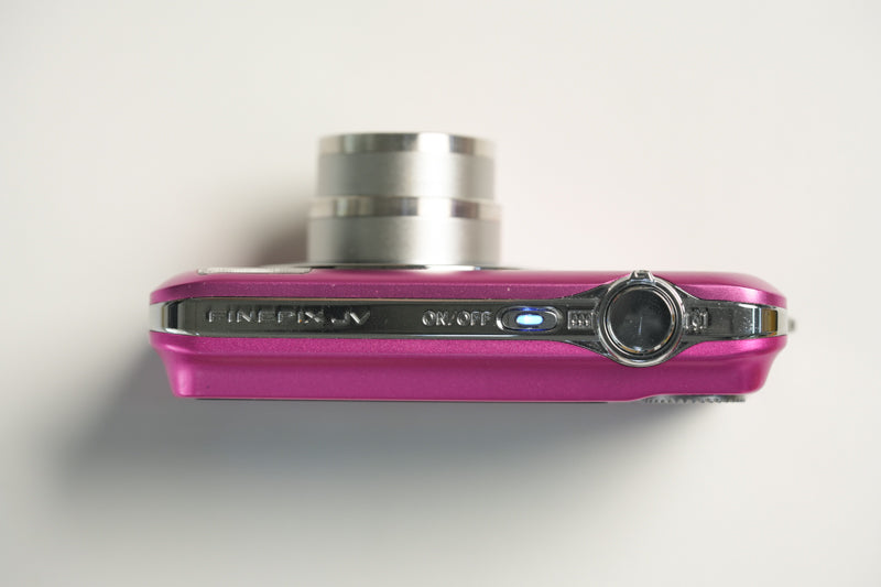 Fujifilm Finepix JV110 Digital Camera - Metallic Pink