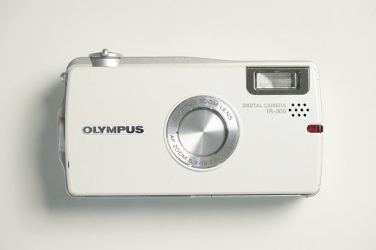 Olympus IR-300 Digital Camera - Pearl white