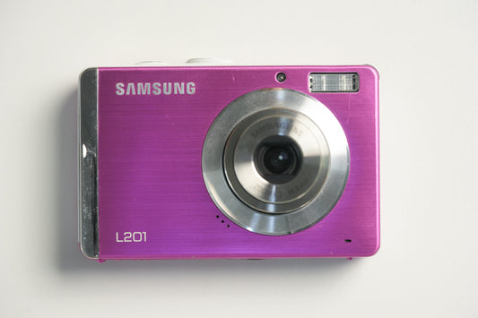 Samsung L201 Digital Camera - Pink