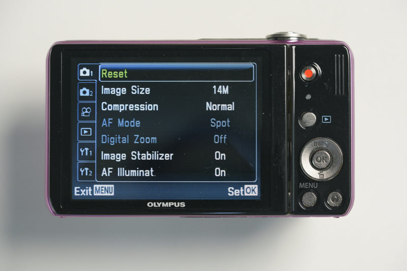 Olympus VR-310 Digital Camera - Metallic Purple