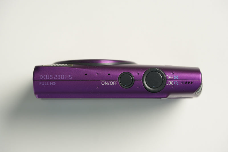 Canon IXUS 230 HS Digital Camera - Metallic Purple