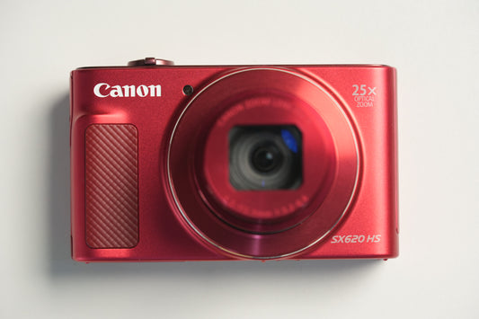 Canon Powershot SX620 HS Digital Camera - Metallic Red