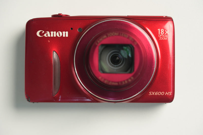 Canon Powershot SX600 HS Digital Camera - Candy Red