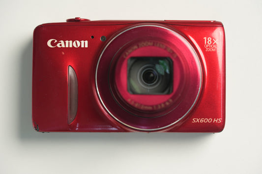 Canon Powershot SX600 HS Digital Camera - Candy Red