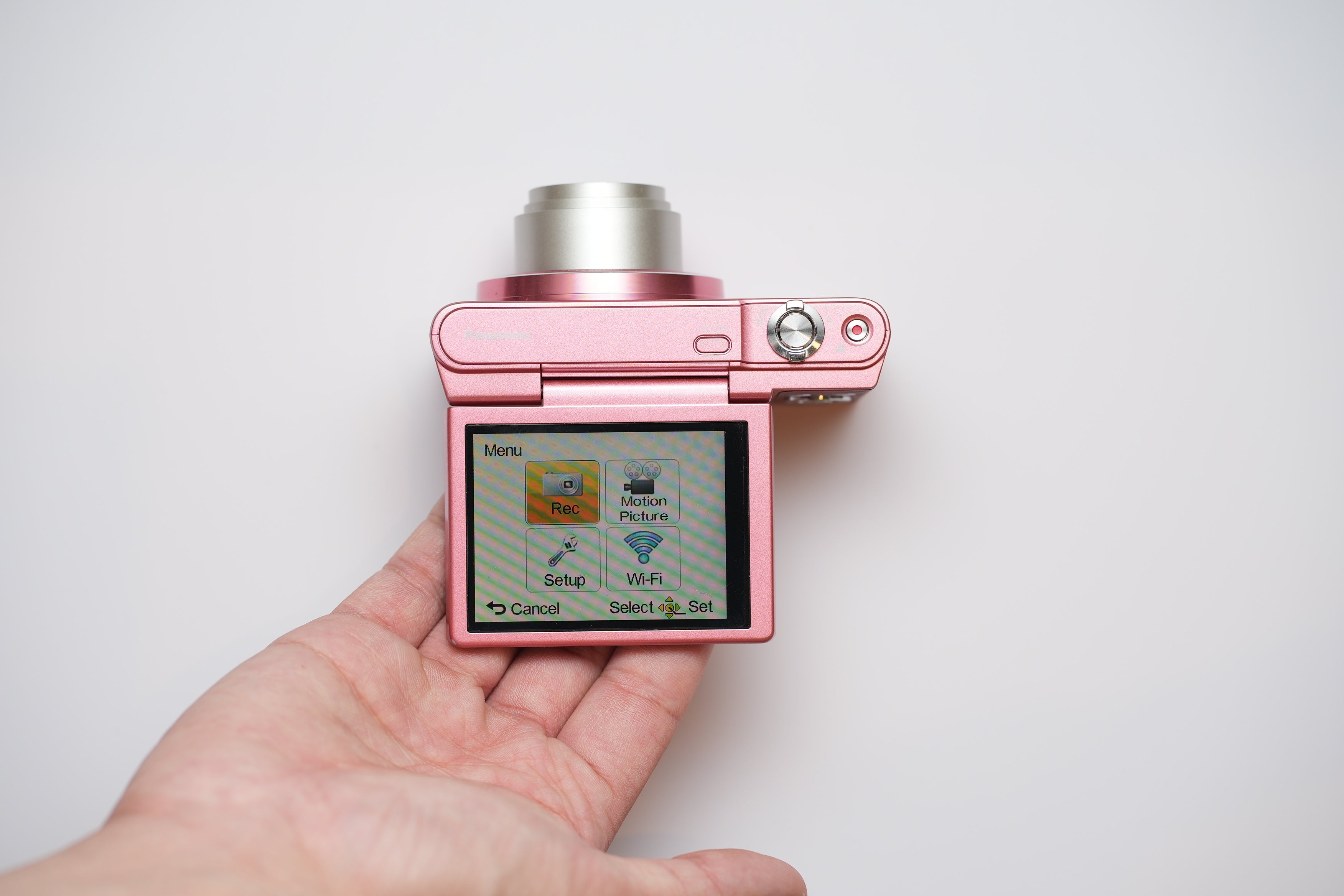 Lumix SZ10 Flip Screen Digital Camera - Metallic Pink (Ultra Rare)