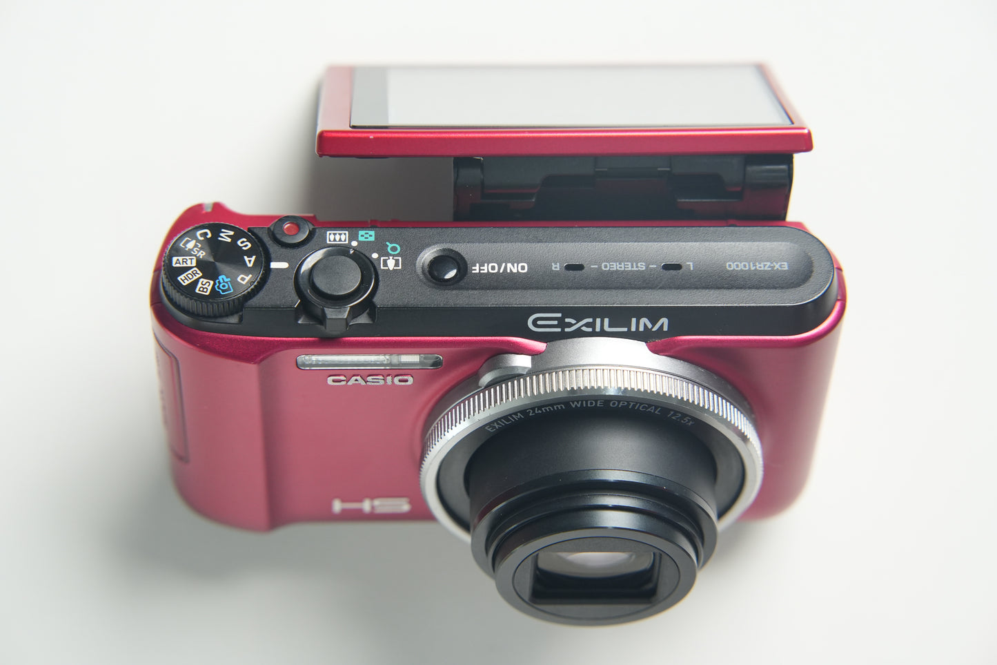 Casio Exilim EX-ZR1000 Digital Camera - Matte Red