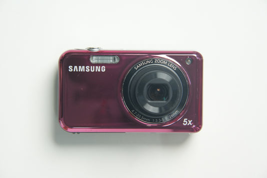 Samsung PL120 Digital Camera - Gloss Red