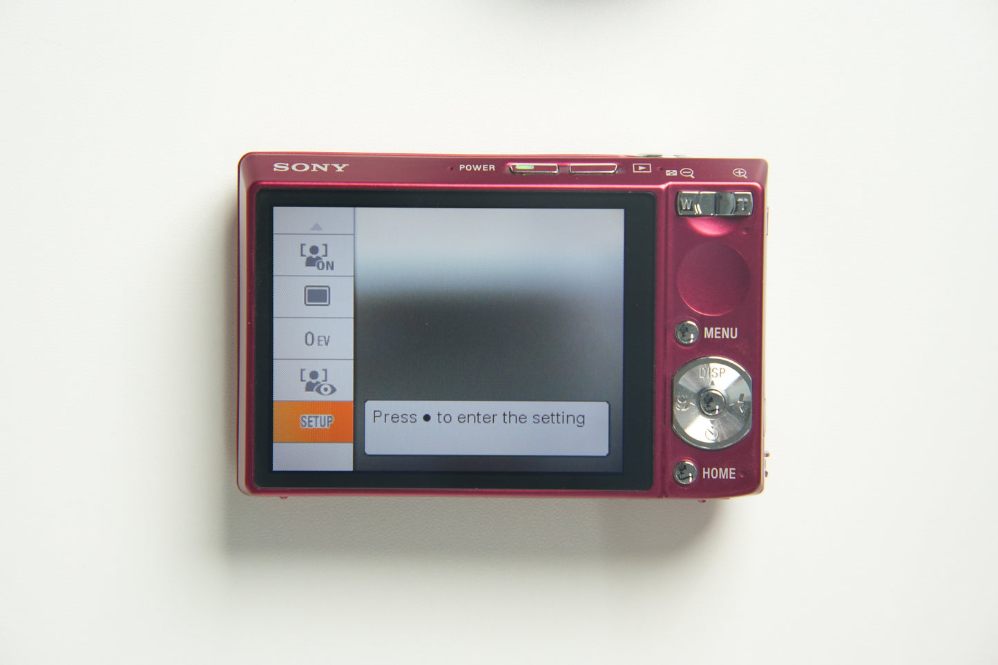 Sony DSC-T100 Digital Camera - Metallic Red