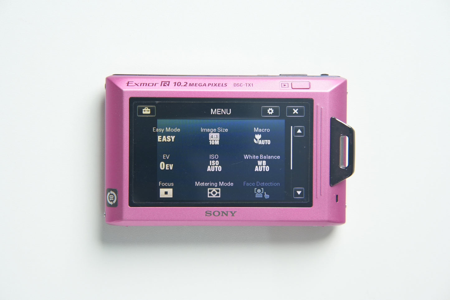 Sony CyberShot DSC-TX1 Digital Camera - Metallic Pink