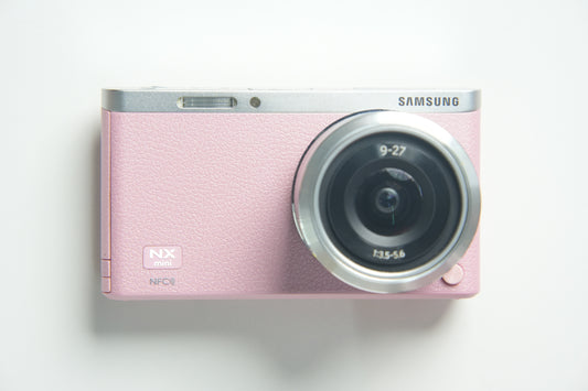 Samsung NX Mini Digital Camera - Matte Pink