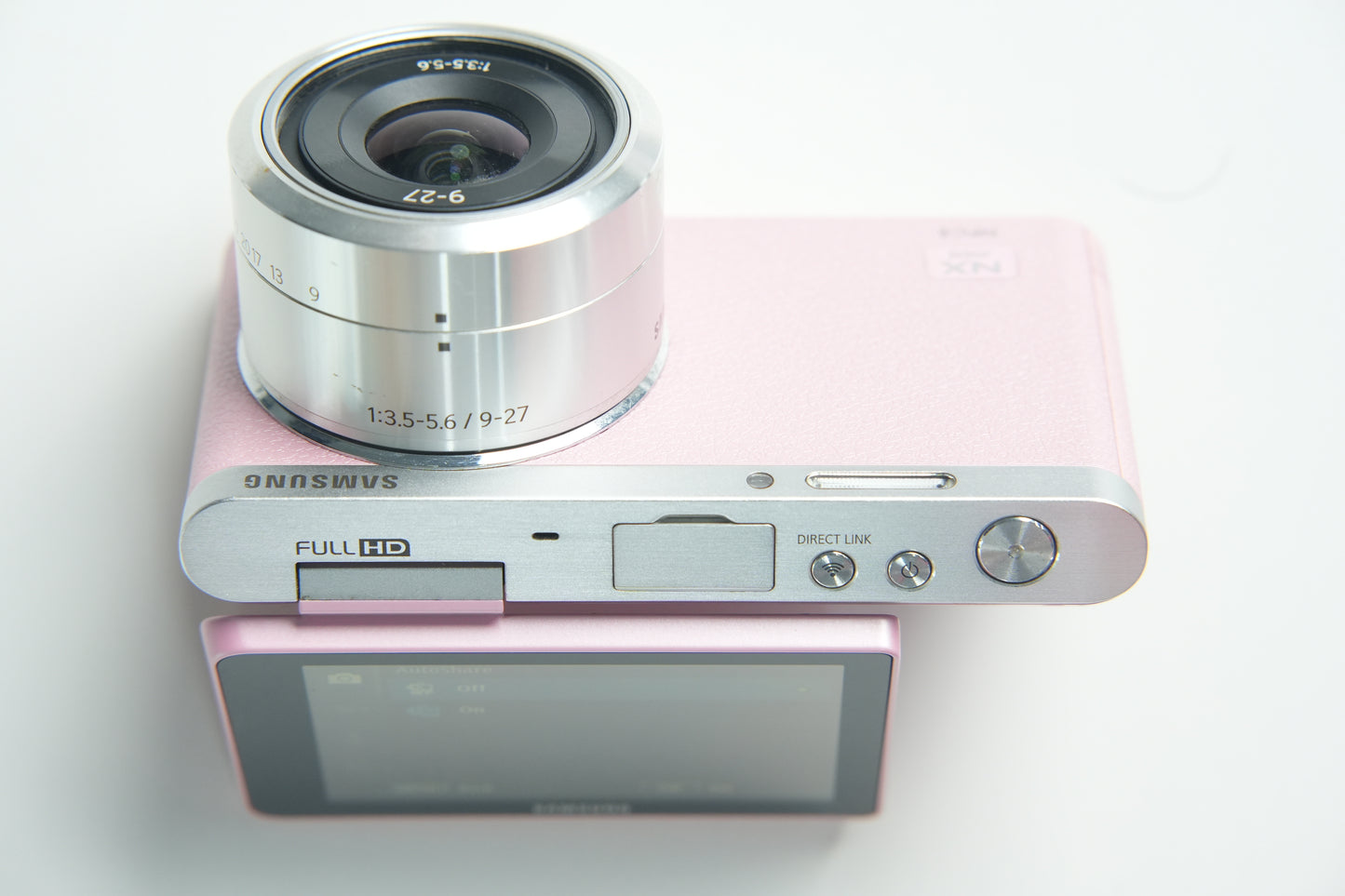 Samsung NX Mini Digital Camera - Matte Pink