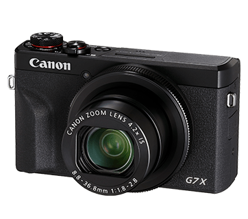 Canon Powershot G7X Mark III Flip Screen Digital Camera  - Black